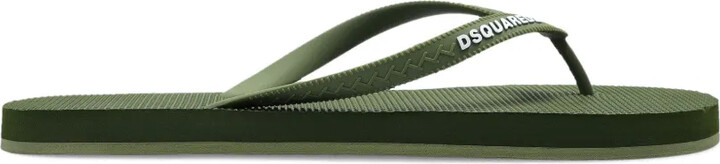 DSQUARED2 Logo Thong Flip-Flops