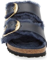 Thumbnail for your product : Birkenstock Arizona Big Buckle Genuine Shearling Lined Sandal