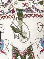 Thumbnail for your product : Jean Paul Gaultier Pre-Owned electrical print bodycon dress