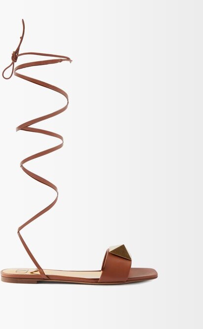 Valentino Ankle Wrap Women's Sandals | Shop the world's largest collection  of fashion | ShopStyle