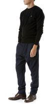 Thumbnail for your product : Vivienne Westwood Alcoholic Trousers Navy Size 46