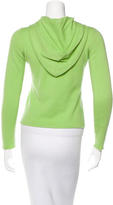Thumbnail for your product : Lucien Pellat-Finet Hooded Cashmere Sweater