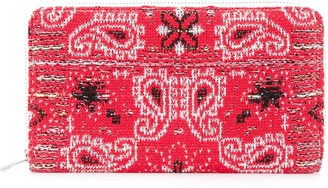 Coohem Knit Tweed Bandana Wallet