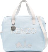 Thumbnail for your product : Kenzo Kids Embroidered-Logo Changing Bag