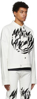 Thumbnail for your product : Maximilian Davis White Denim Logo Jacket