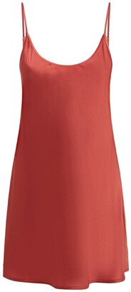 La Perla Silk Satin Mini Slip Dress