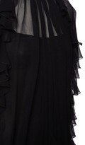Thumbnail for your product : DSQUARED2 Silk chiffon volant mini dress