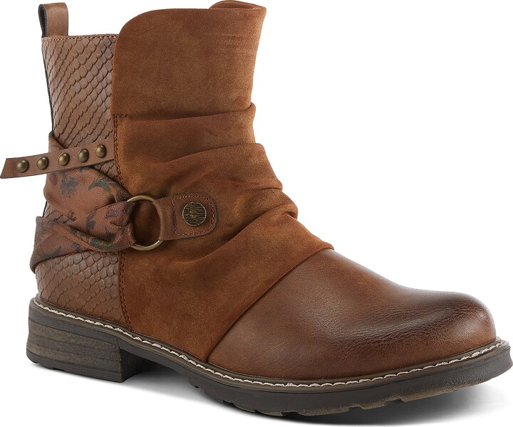 Spring Step Patrizia by Side Zip Boots - Gossif leur