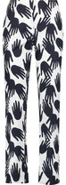 Thumbnail for your product : Sonia Rykiel Printed Cotton Straight-Leg Pants