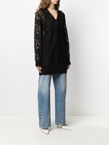 Thumbnail for your product : Dolce & Gabbana lace V-neck cardigan
