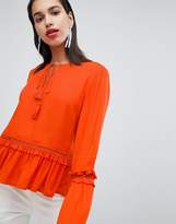 Thumbnail for your product : Y.A.S Frill Detail Top