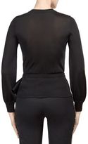 Thumbnail for your product : Lanvin Ruffle Trim Cardigan