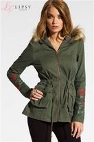 Thumbnail for your product : Lipsy Flower Parka Jacket