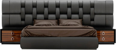 Hispania Home Klass Panel 3 Piece Bedroom Set