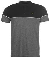 Thumbnail for your product : Voi Jeans Mens Cullen Polo Shirt Classic Fit Tee Top Short Sleeve Button Placket Tonal