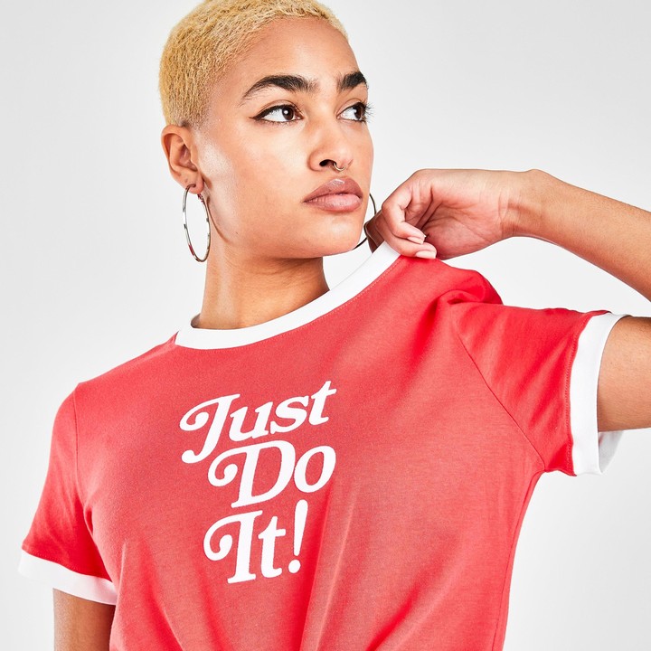Nike Women's Sportswear Retro Femme Ringer T-Shirt - ShopStyle
