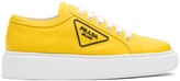 Thumbnail for your product : Prada Logo Patch Platform Sneakers