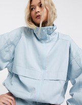 Thumbnail for your product : ASOS DESIGN soft denim sports jacket