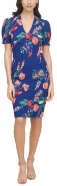 Vince Camuto Floral Bodycon Dress