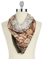 Thumbnail for your product : Anne Klein Silk Snakeskin Scarf