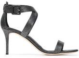 Thumbnail for your product : Giuseppe Zanotti Glittered Leather Sandals