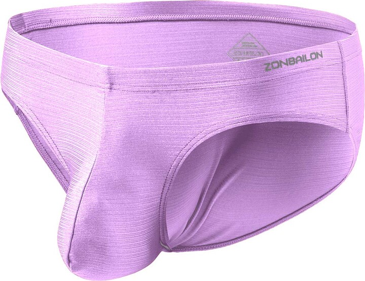 ZONBAILON Men's Underwear Briefs Pack Sexy Bulge Enhancing Ball Pouch