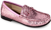 Thumbnail for your product : Gucci Girls glitter loafers 6-8 years