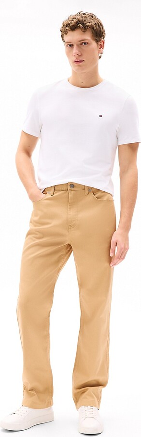 Tommy Hilfiger Men's 5-Pocket Bedford Corduroy Straight Pant - Beige - 30W x 30L