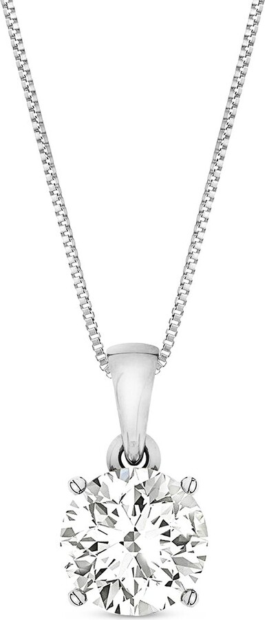 Amairah 14K 3.00 ct. tw. Lab-Grown Diamond Solitaire Pendant Necklace