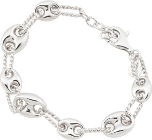 TJMAXX Sterling Silver Twisted Marine Link Bracelet For Women
