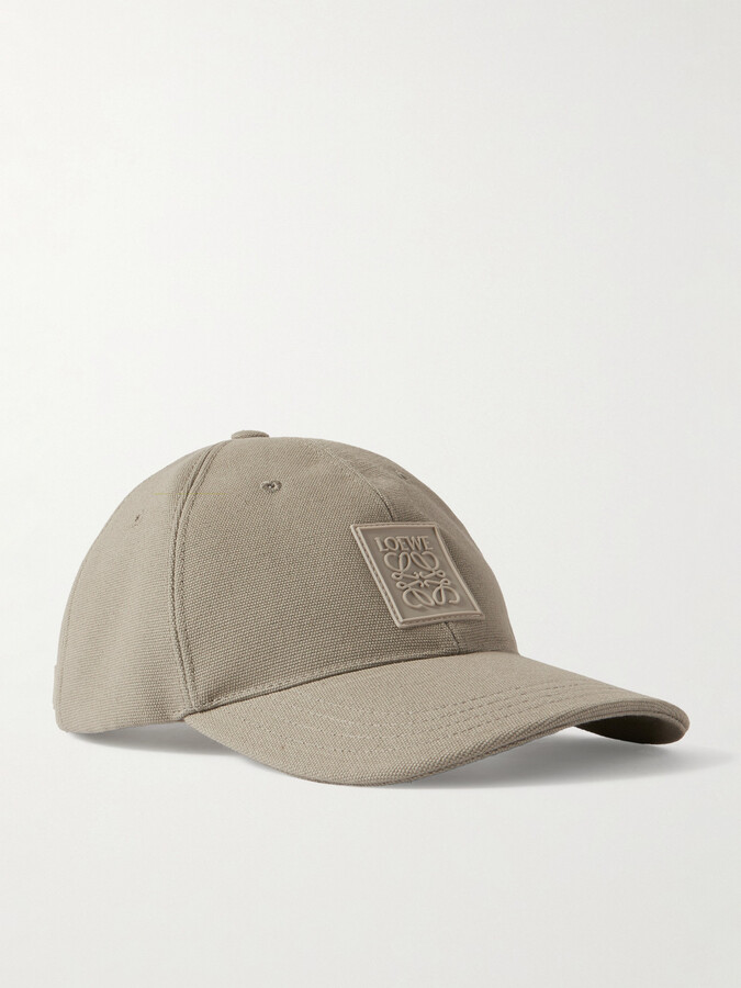 Loewe Logo-Appliquéd Cotton-Canvas Baseball Cap