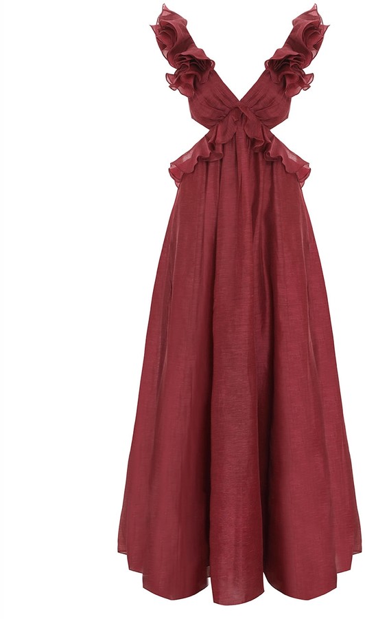 zimmerman ruffle dress