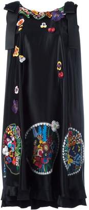 Fendi floral embroidered dress
