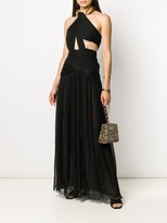 Thumbnail for your product : Moschino Asymmetric Draped Gown