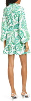 Thumbnail for your product : STAUD Carolina Butterfly Paisley Print Stretch Cotton Minidress