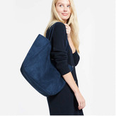 Thumbnail for your product : Joe Fresh Women's Faux Suede Tote, Charcoal (Size O/S)
