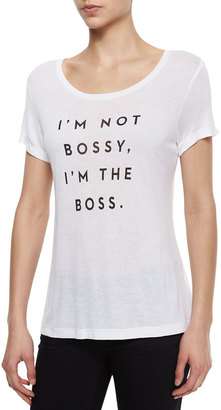 Milly I'm Not Bossy Graphic T-Shirt