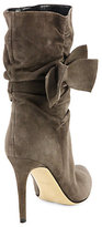 Thumbnail for your product : Kate Spade Nod Ruched Suede Bow Booties
