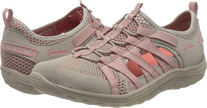 Skechers Shoes Skechers Reggae Fest Hooked Skechers Adventure Women's  Reggae Hook Loop Strap Slide Sandal