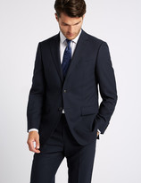 Thumbnail for your product : Marks and Spencer Big & Tall Navy Regular Fit Wool Jacket