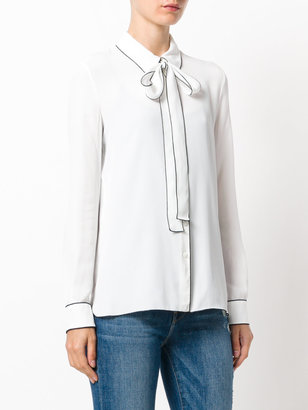 Moschino Boutique contrast lined blouse