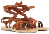 Thumbnail for your product : Miu Miu Suede Gladiator Sandals