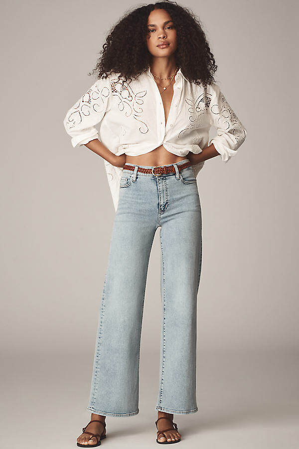 Frame Le Slim Palazzo High-Rise Wide-Leg Jeans