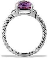 Thumbnail for your product : David Yurman Petite Wheaton Ring with Amethyst and Diamonds