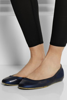 Thumbnail for your product : adidas by Stella McCartney Florisuga mesh and rubber ballet flats