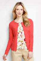 Thumbnail for your product : Lands' End Women's Tall Long Sleeve Slub Cardigan
