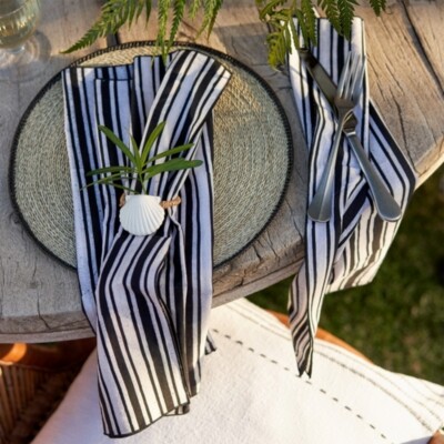 The White Company Rustic Linen Napkins – Set of 4 - ShopStyle
