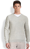 Thumbnail for your product : Vince Herringbone Wool & Alpaca Sweater