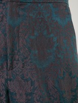 Thumbnail for your product : aganovich Baroque Jacquard Cropped Trousers