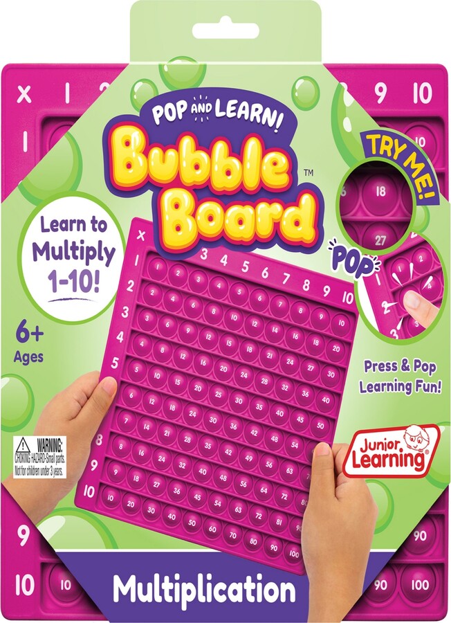 Pop Learn Bubble Board Mulitplication Bubble Board ShopStyle